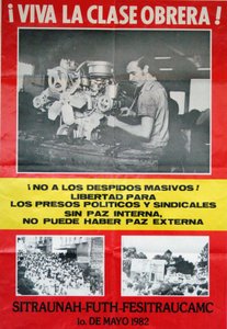 Cartel para el 1 de mayo